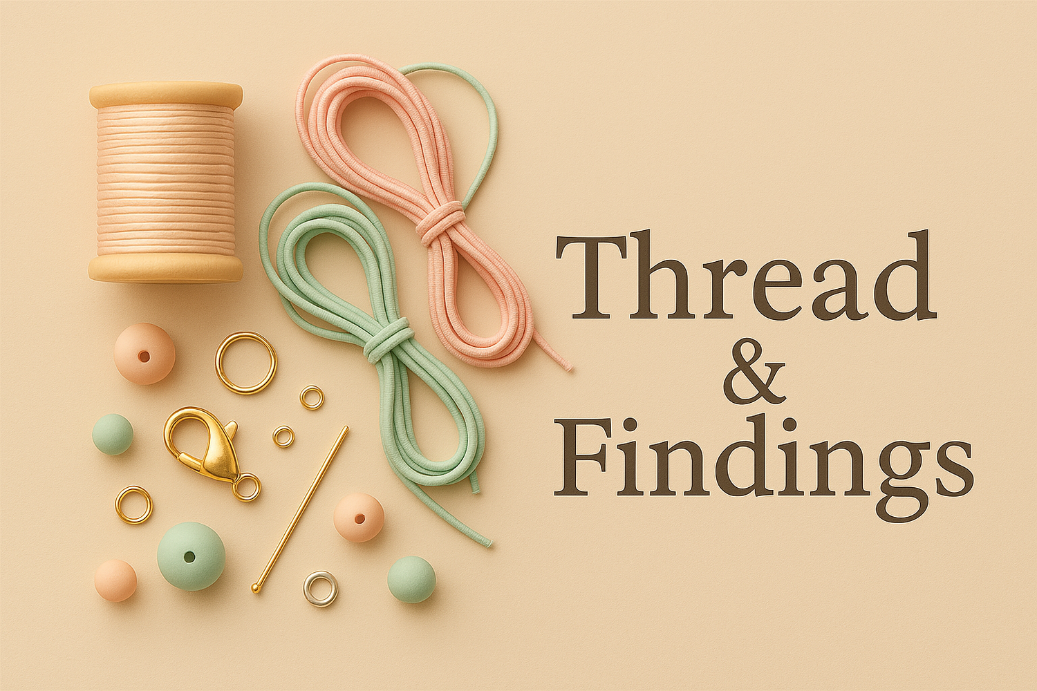 Thread & Findings – Beading Needles, Thread and Jewelry Supplies Canada