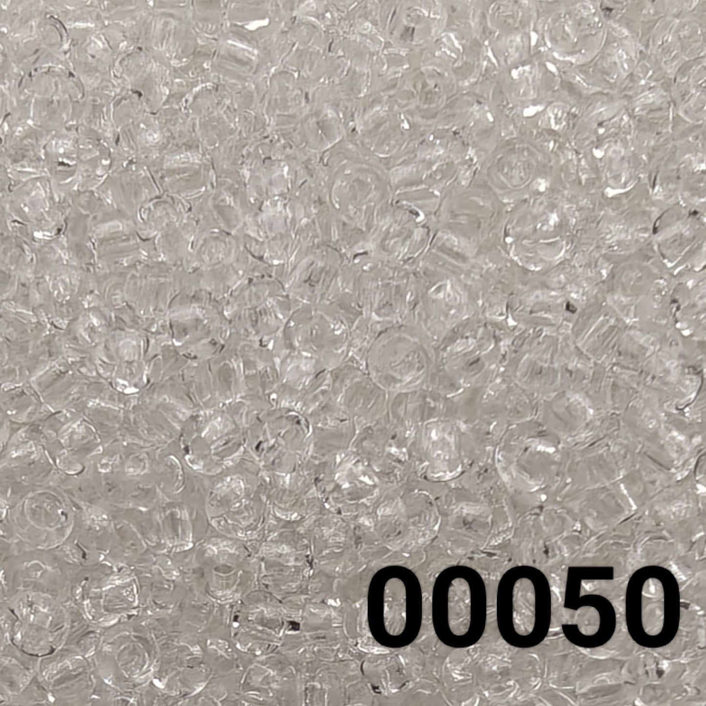 Czech Seed Beads, 10/0 – Transparent Crystal