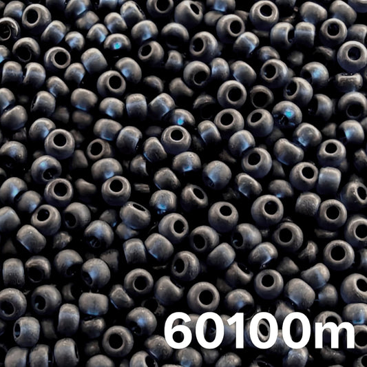 Preciosa 10/0 seed beads, Transparent Matte Montana Blue 60100m