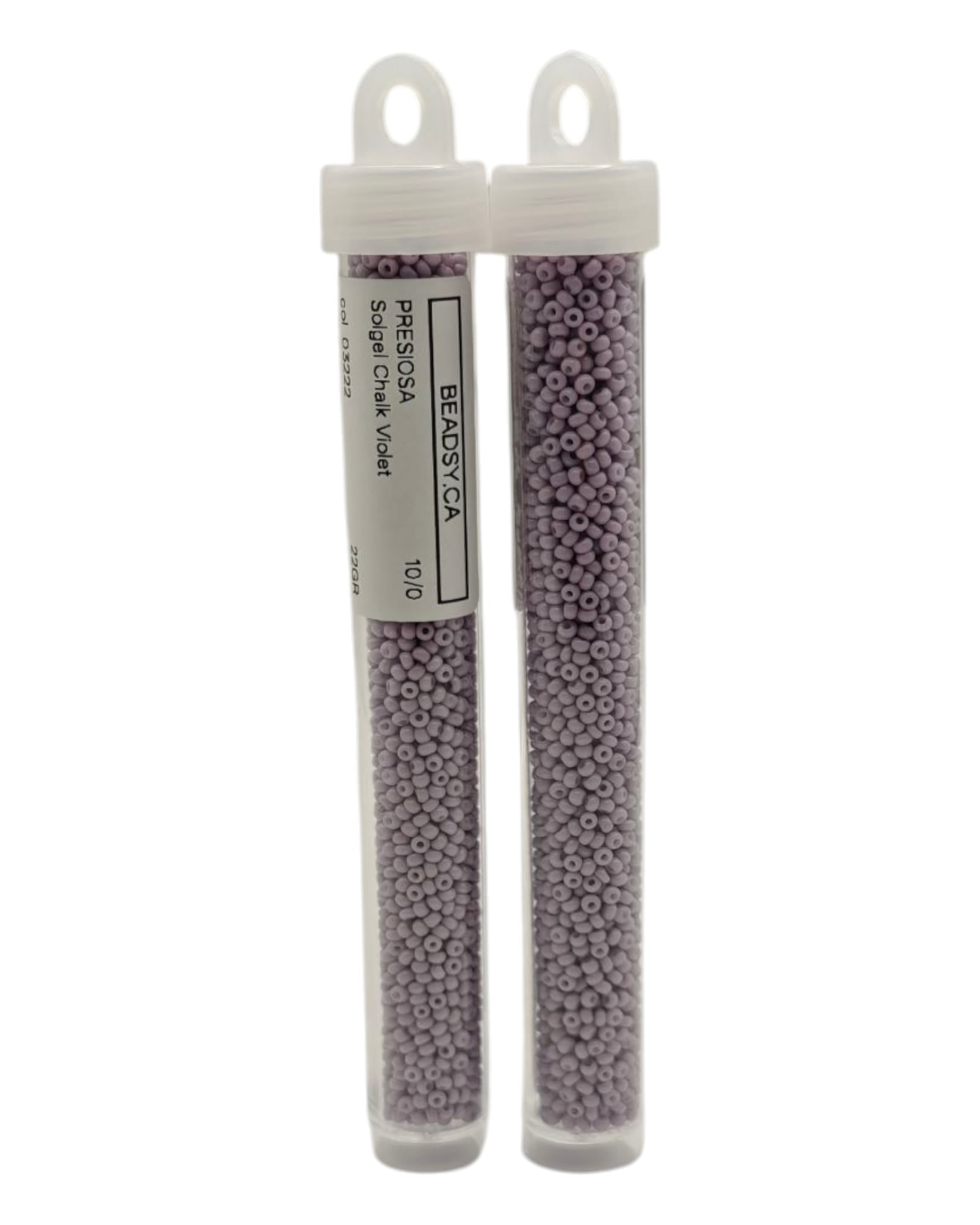 Violet seed beads for bead weaving and embroidery — Beadsy.ca